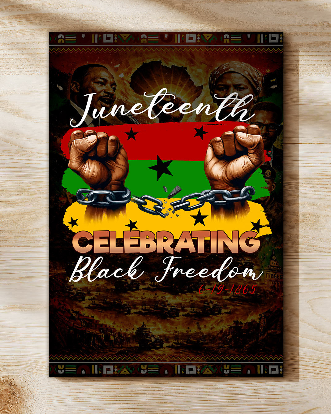 Juneteenth Celebration - Black Freedom - Poster/Canvas