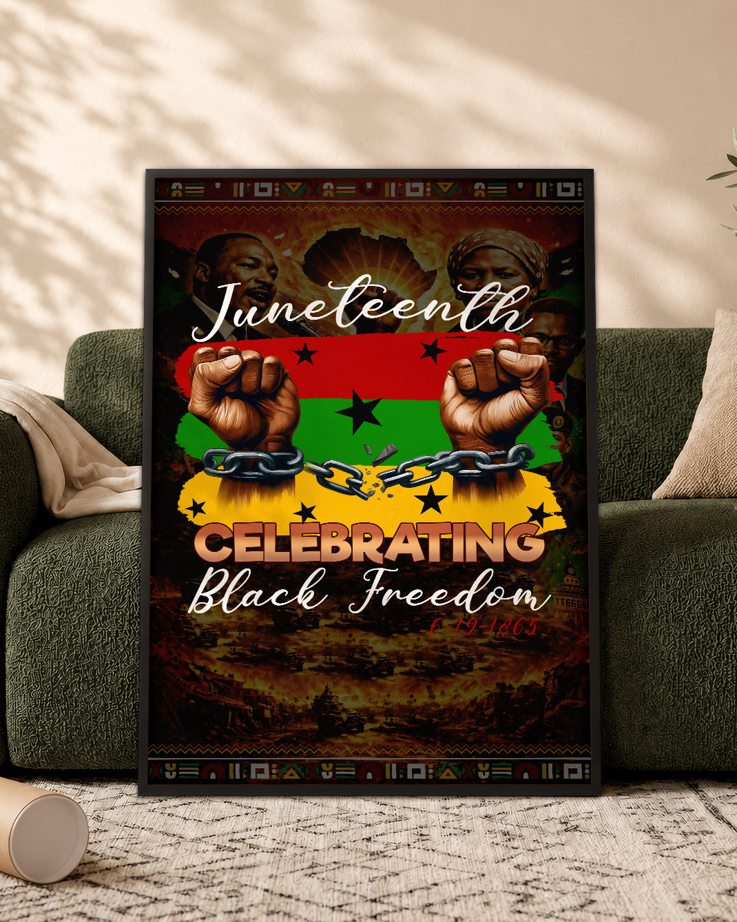 Juneteenth Celebration - Black Freedom - Poster/Canvas