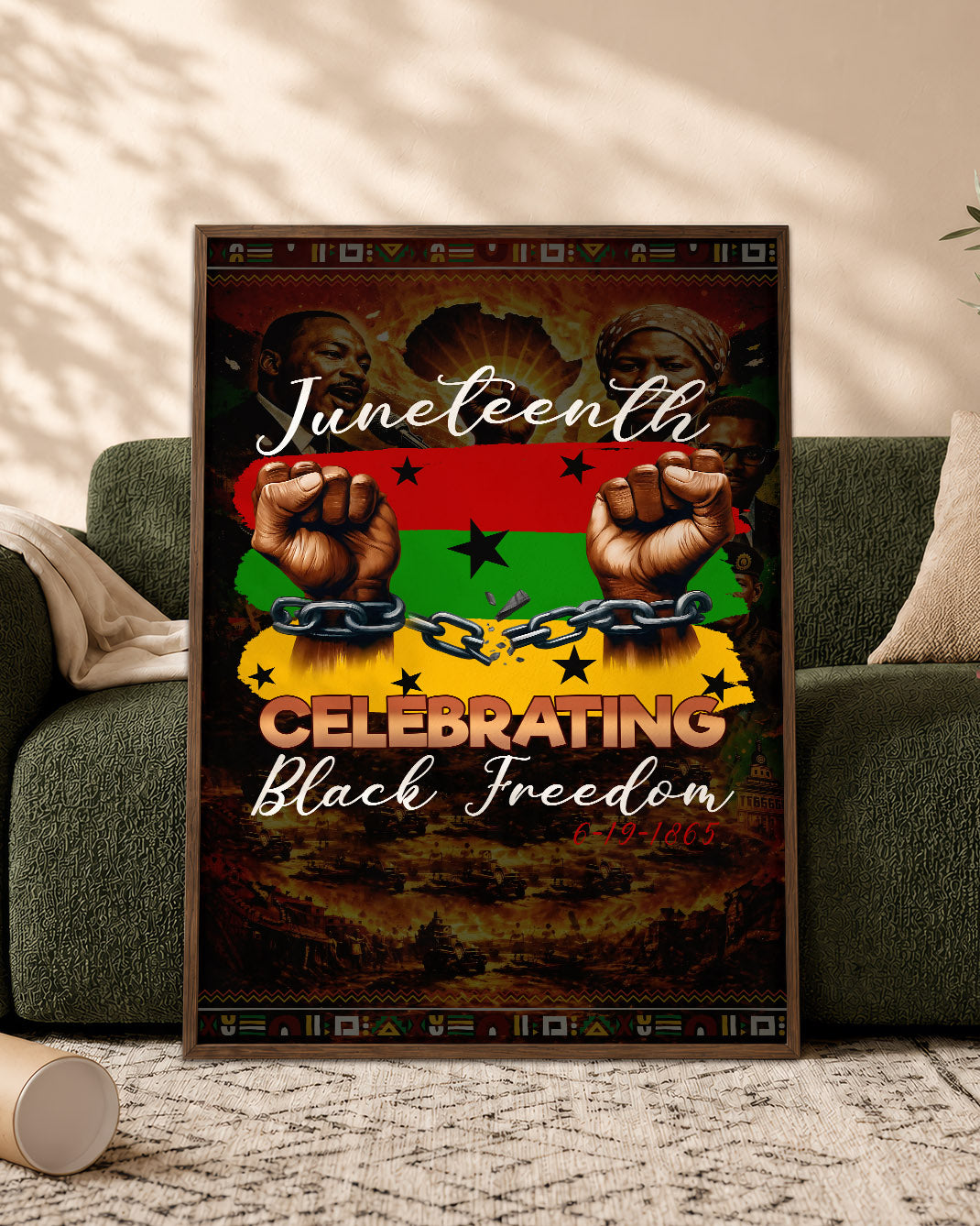 Juneteenth Celebration - Black Freedom - Poster/Canvas