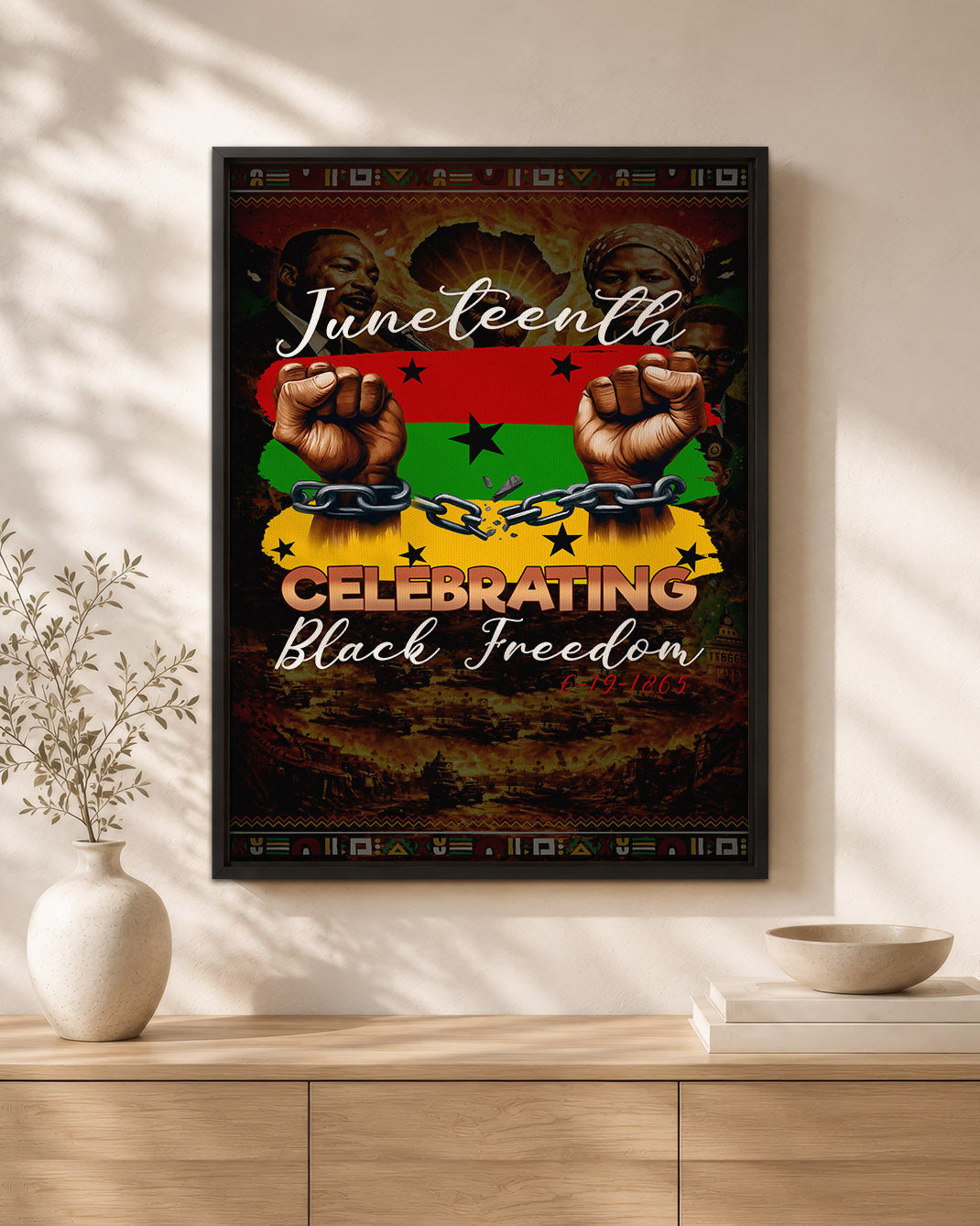 Juneteenth Celebration - Black Freedom - Poster/Canvas