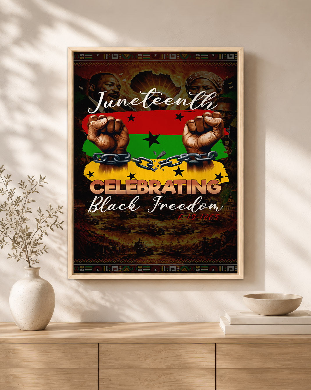 Juneteenth Celebration - Black Freedom - Poster/Canvas