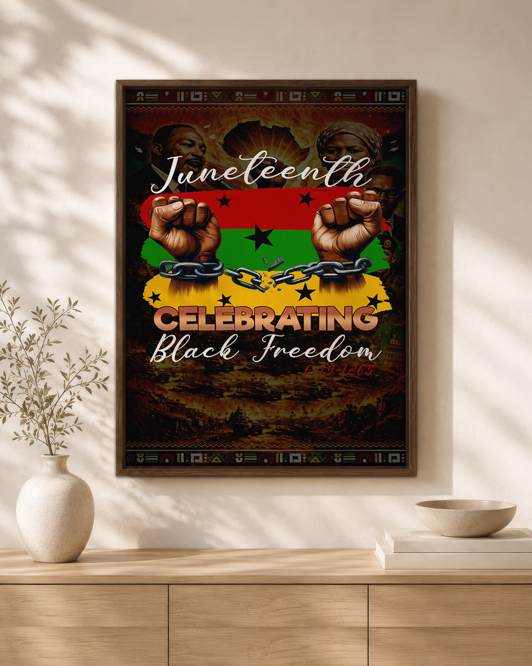 Juneteenth Celebration - Black Freedom - Poster/Canvas
