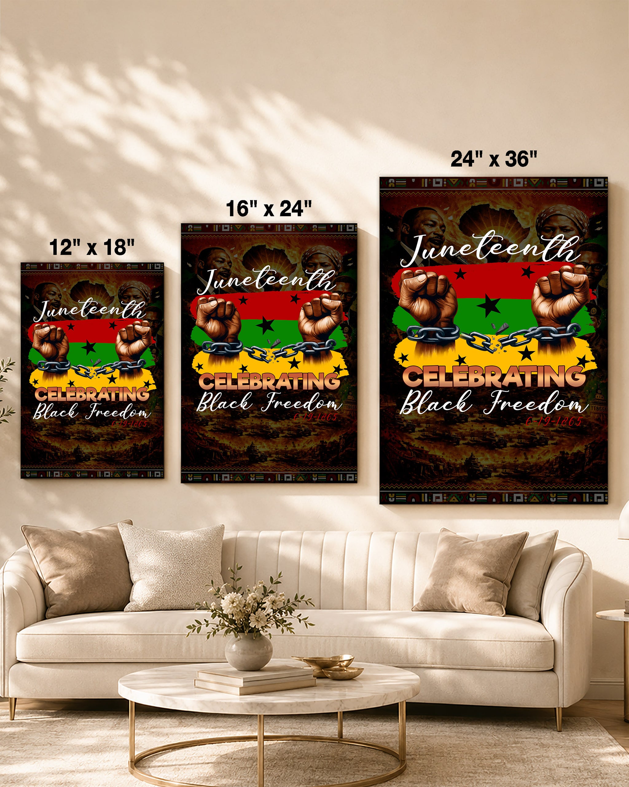 Juneteenth Celebration - Black Freedom - Poster/Canvas