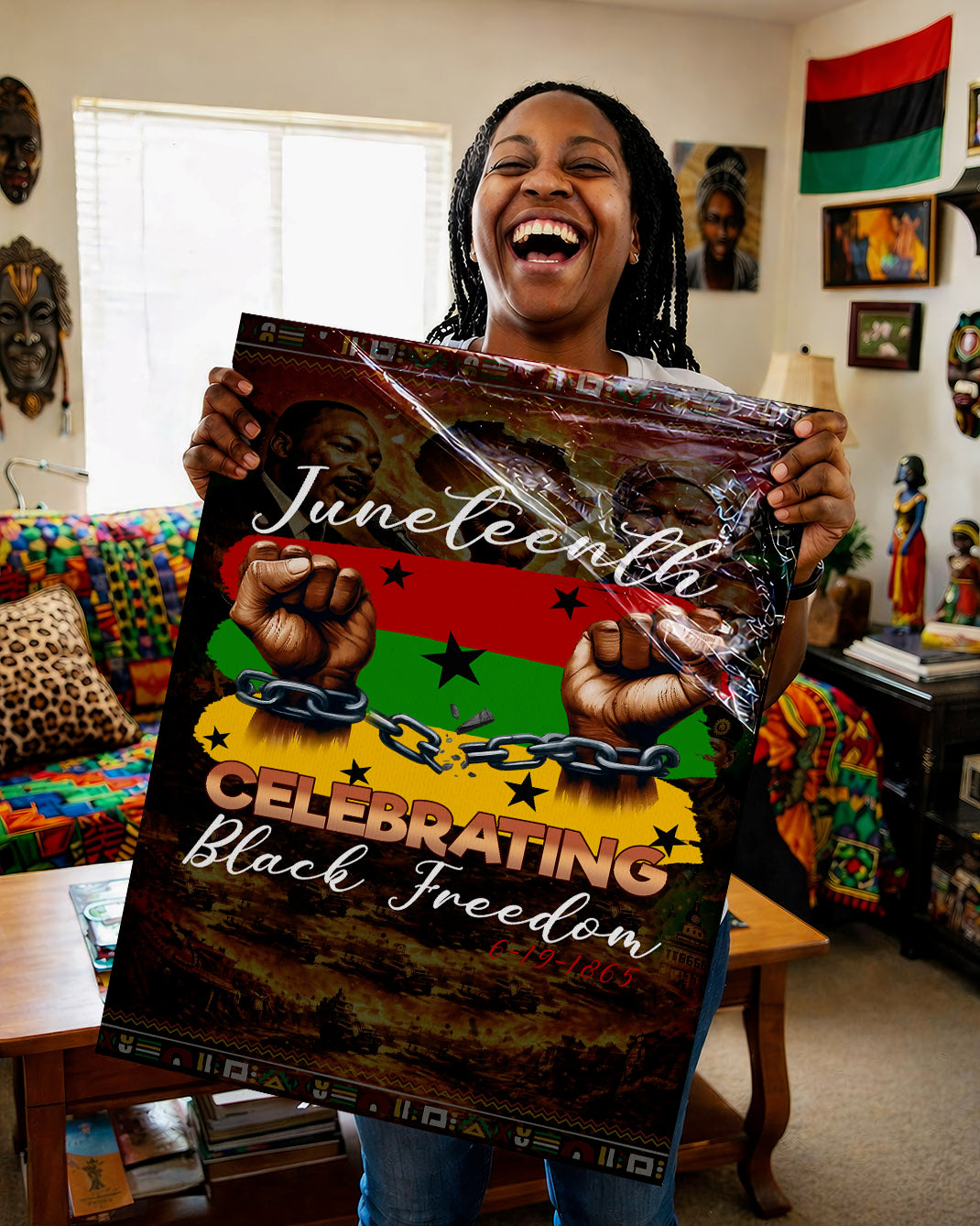 Juneteenth Celebration - Black Freedom - Poster/Canvas