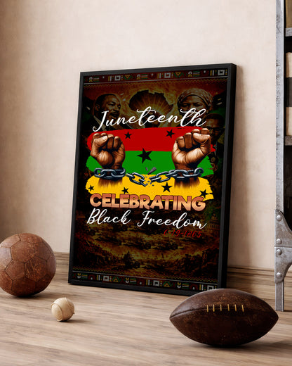 Juneteenth Celebration - Black Freedom - Poster/Canvas