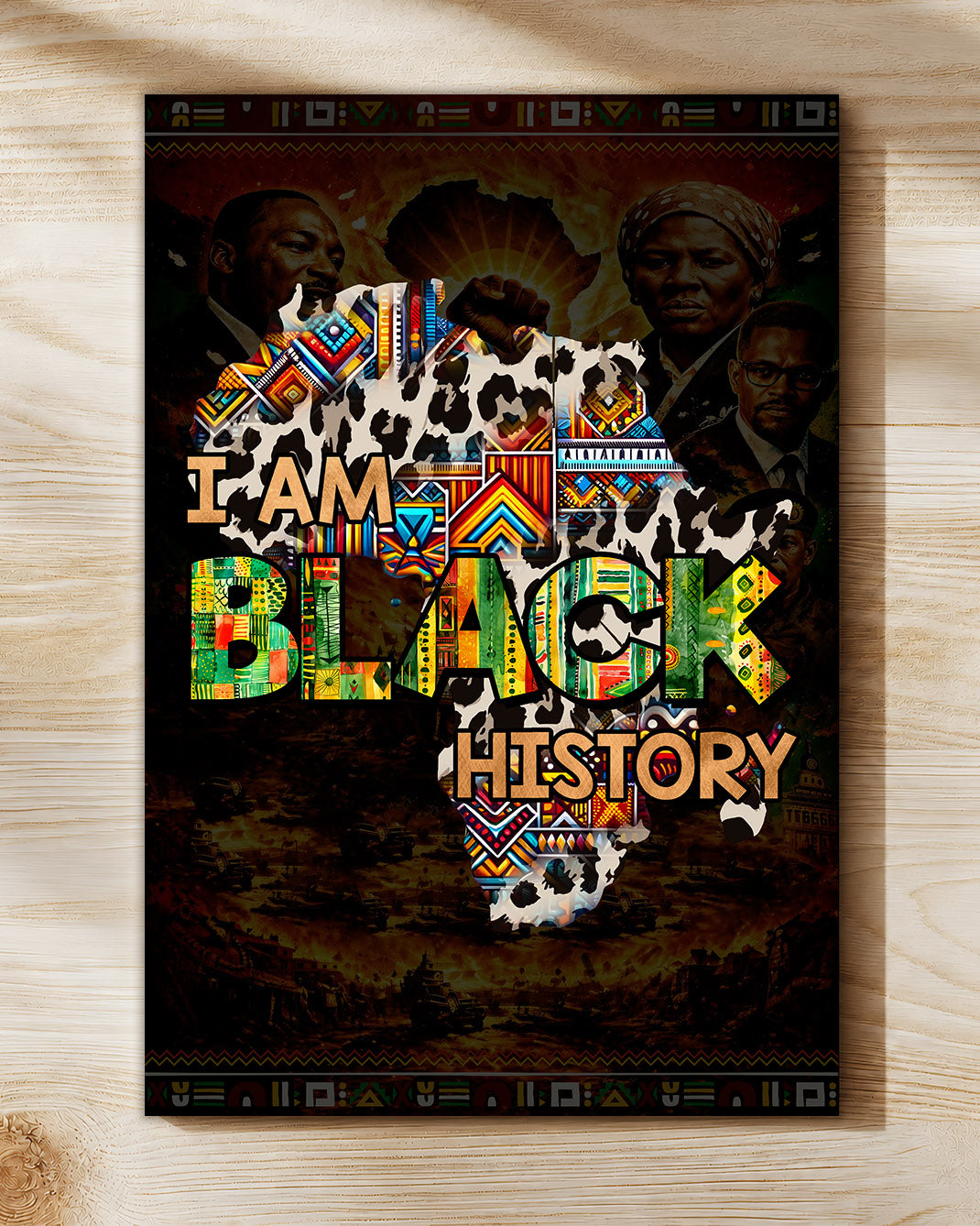 I Am Black History - Celebrate Black Culture - Poster/Canvas