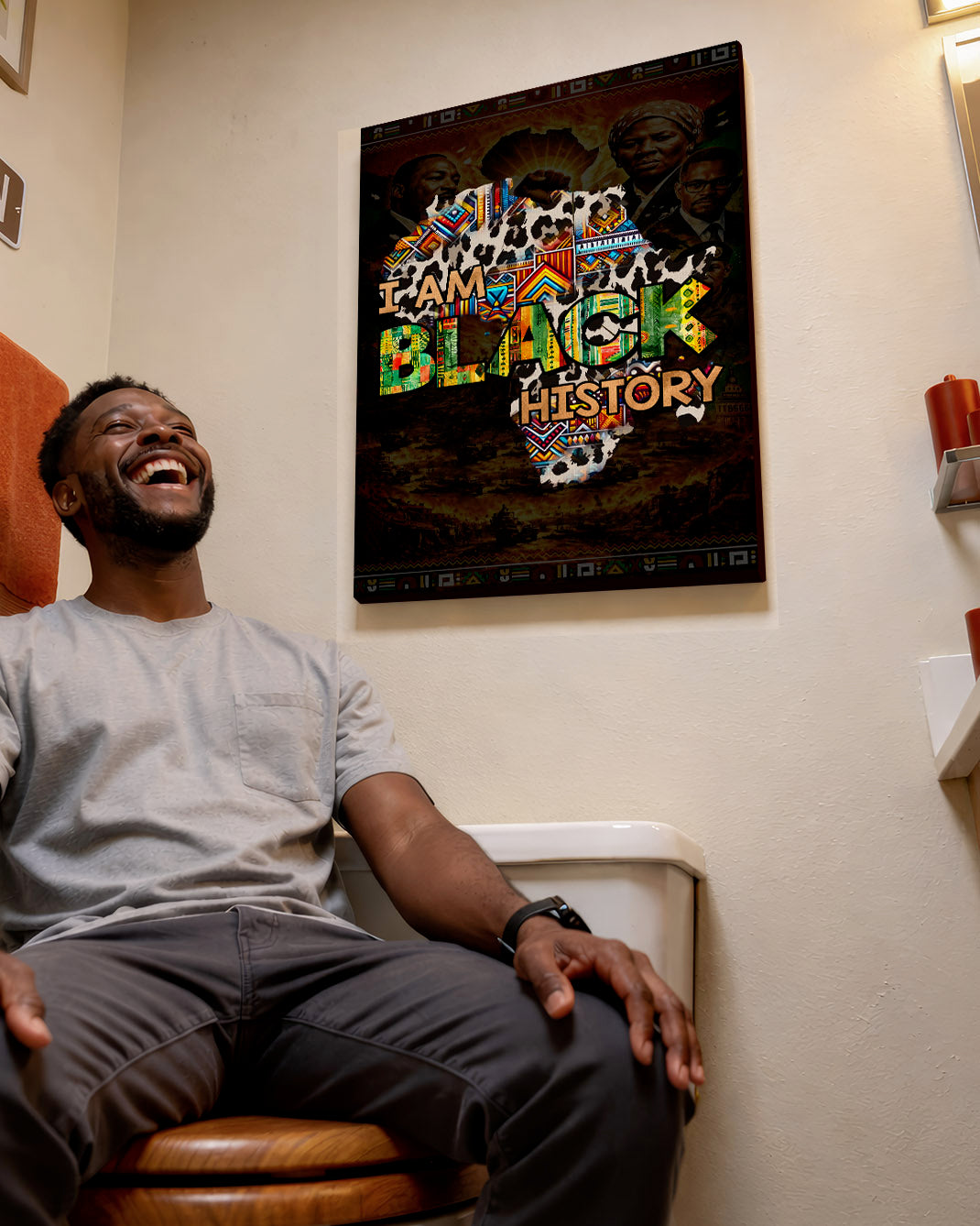 I Am Black History - Celebrate Black Culture - Poster/Canvas