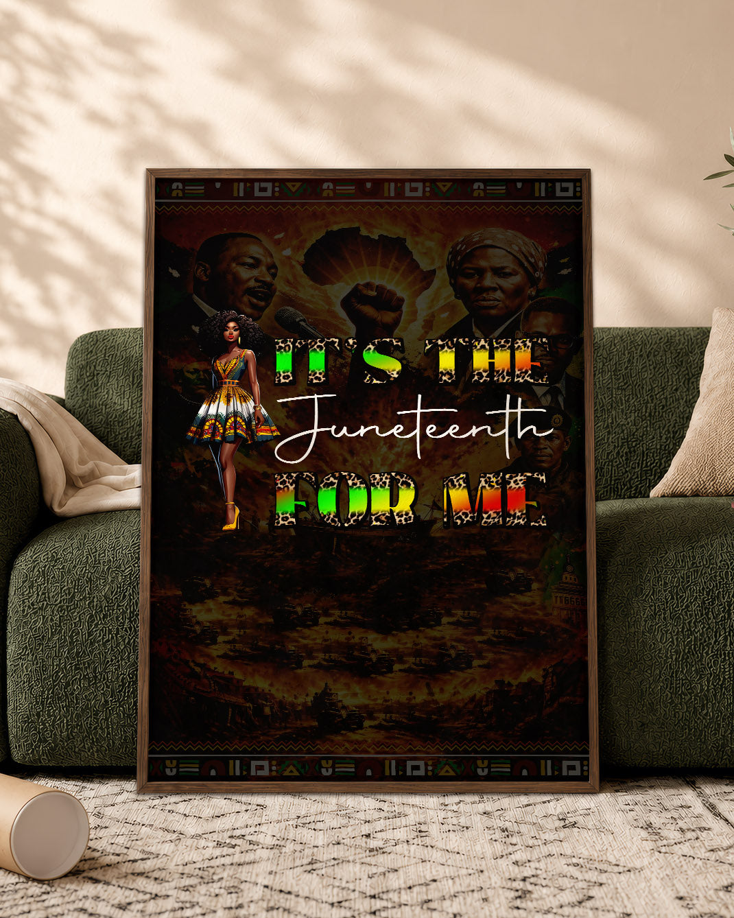 Juneteenth It's the For Me - Poster/Canvas