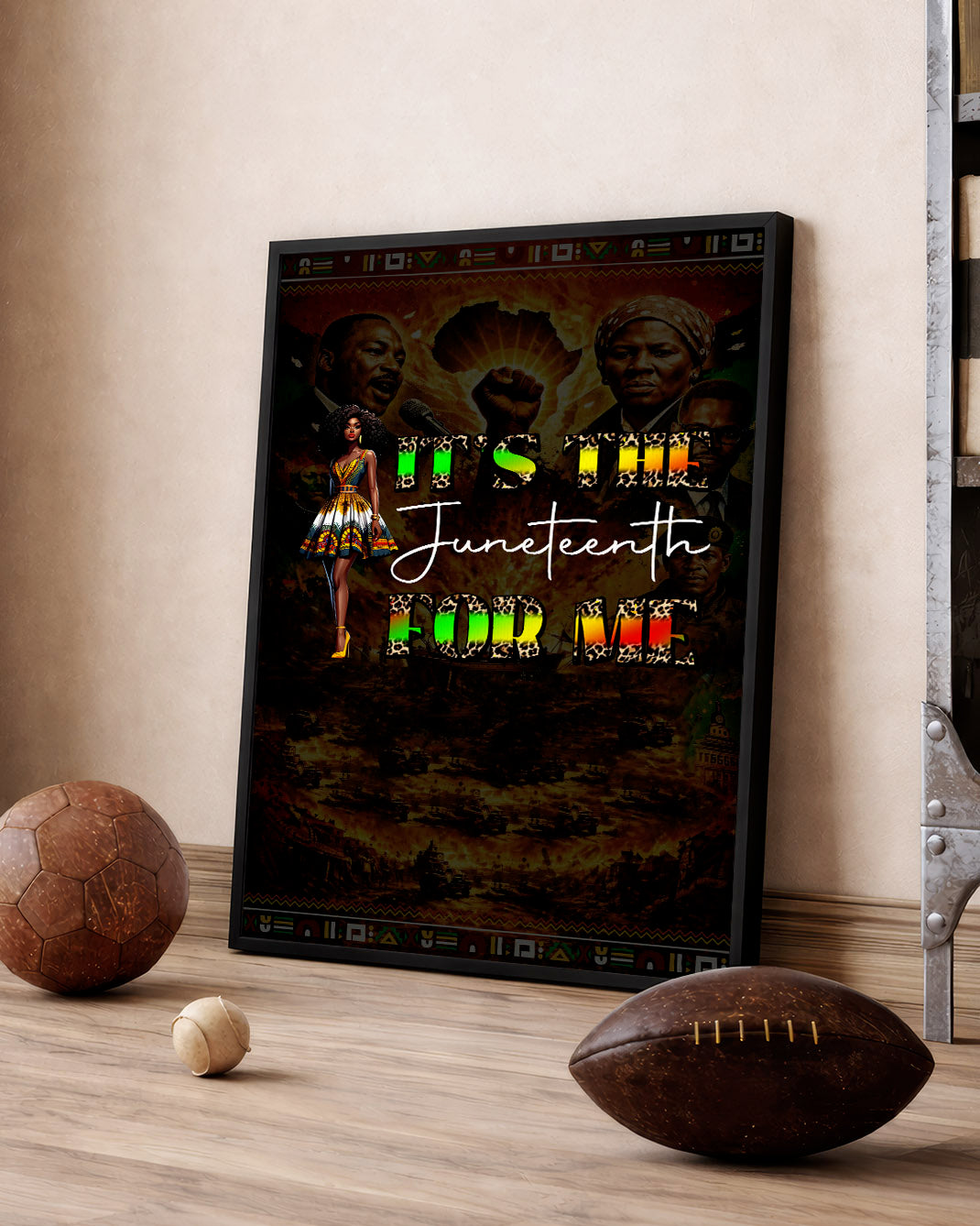 Juneteenth It's the For Me - Poster/Canvas