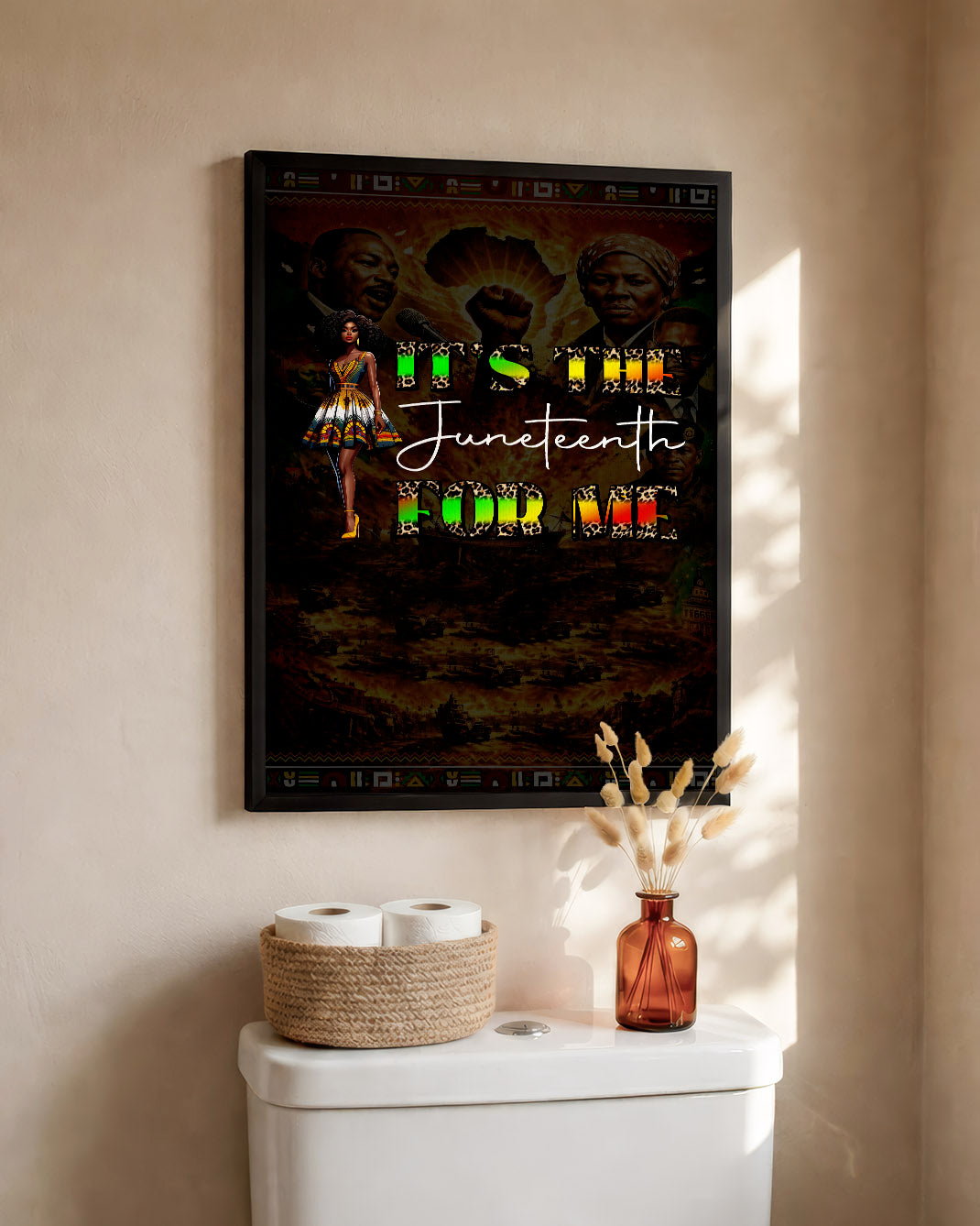 Juneteenth It's the For Me - Poster/Canvas