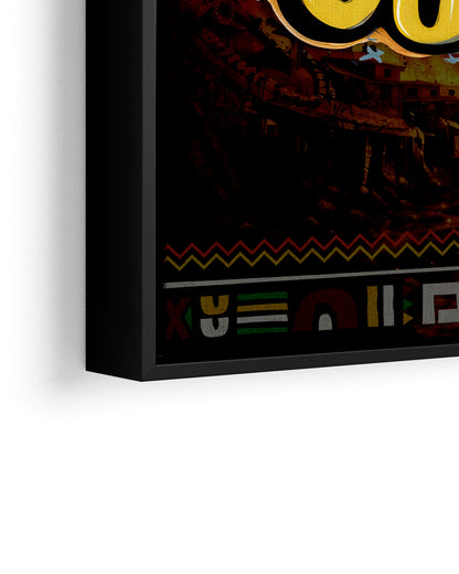 Steppin' Into Juneteenth - Freedom, Style & Black Pride - Poster/Canvas
