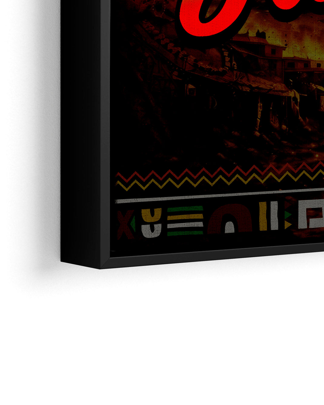 Steppin' Into Juneteenth Sneakers - Poster/Canvas