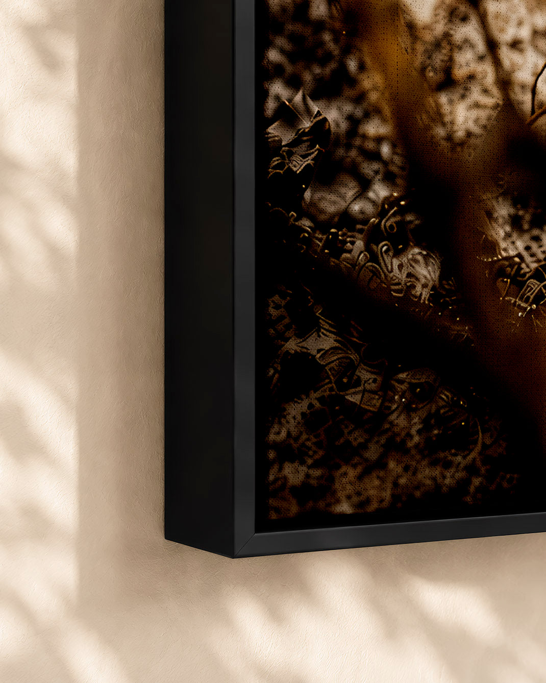 Black Jesus Good Shepherd Canvas - African American Christian Wall Art