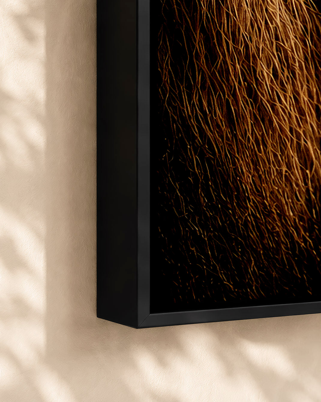 Black Jesus & Lion of Judah Canvas Print – African American Christian Wall Art
