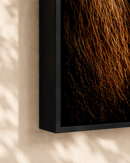 Black Jesus & Lion of Judah Canvas Print – African American Christian Wall Art