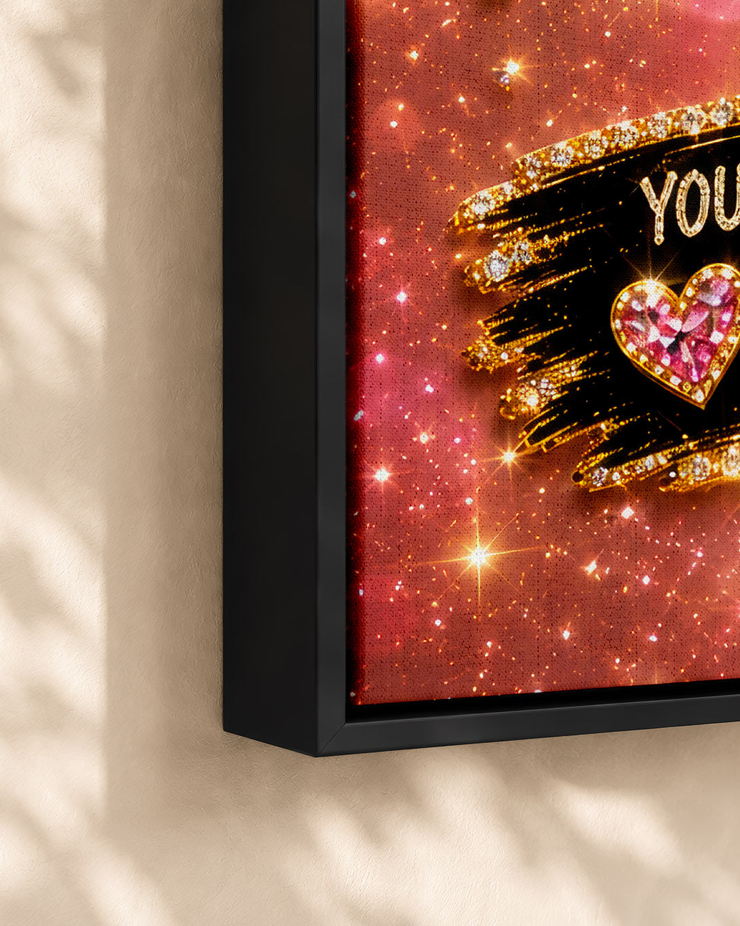 Black Queen Birthday Canvas - Black Woman Empowerment Birthday Gift