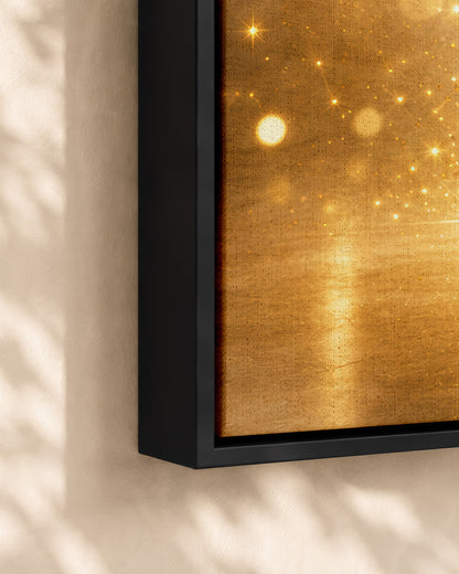 Black Excellence Birthday Canvas - African American Woman Luxury Decor