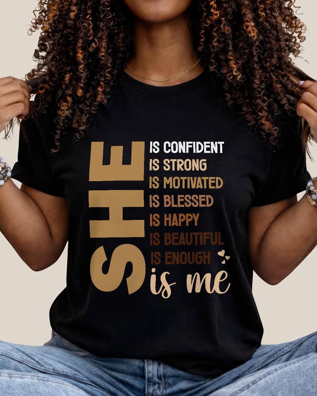 She Is Confident, Strong, and Beautiful for Black Women