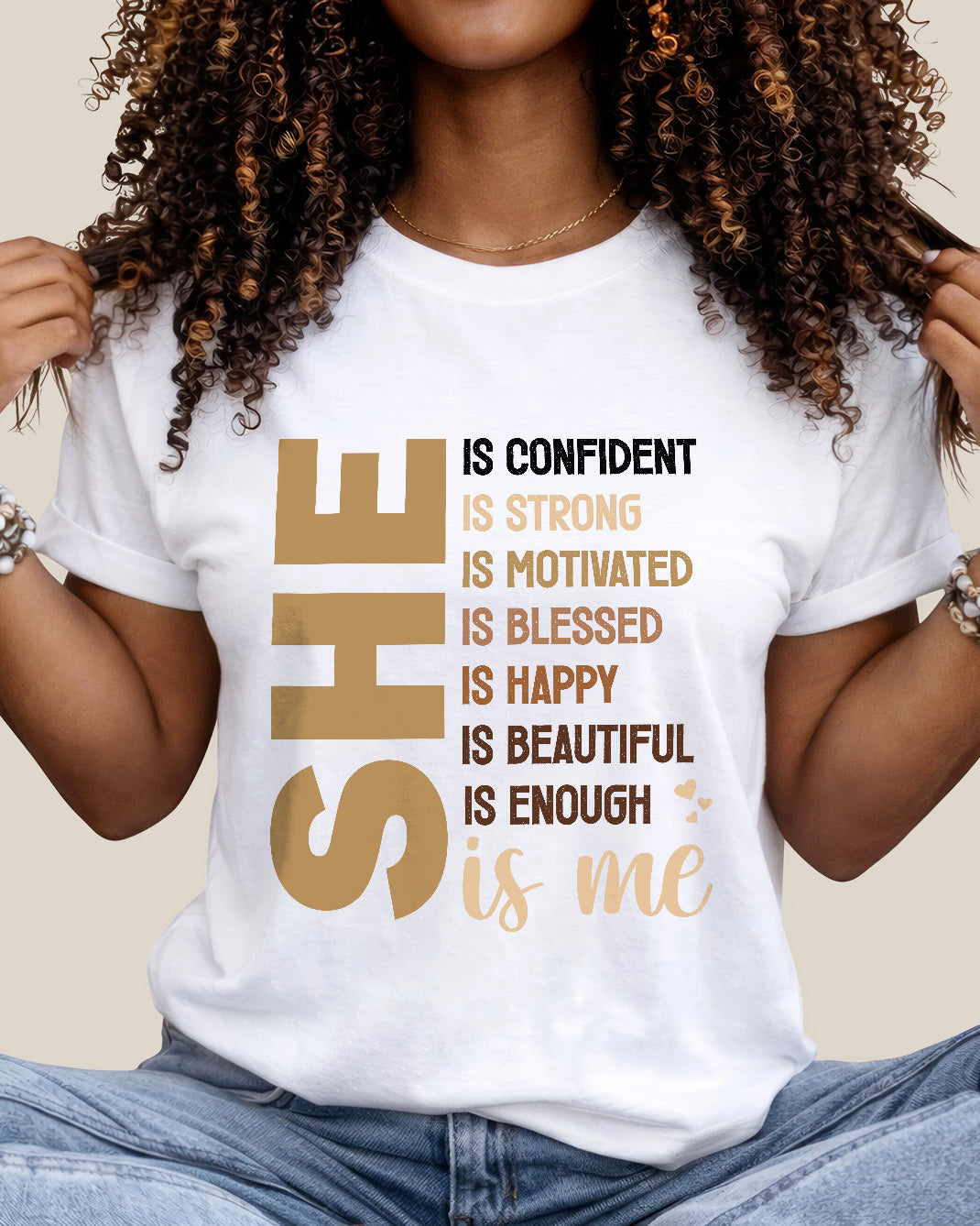 She Is Confident, Strong, and Beautiful for Black Women