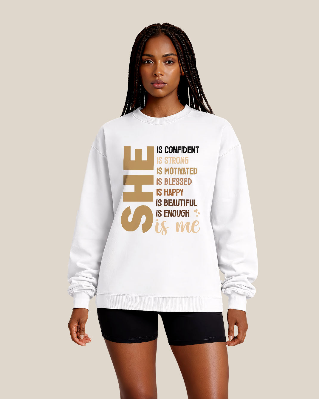 She Is Confident, Strong, and Beautiful for Black Women