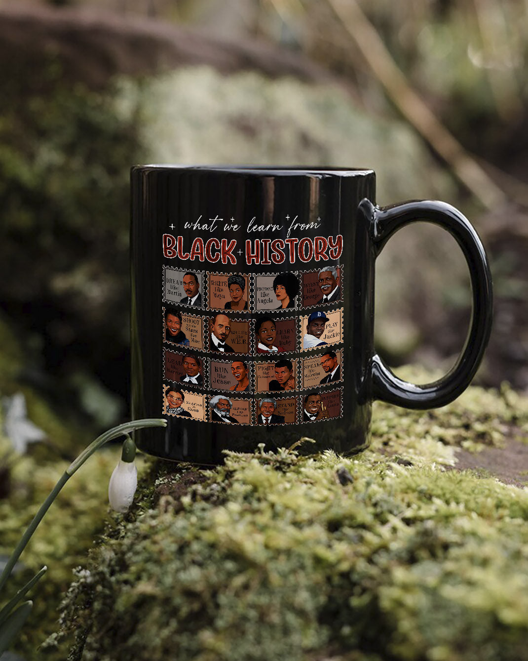 What We Learn From Black History Ceramic Mug