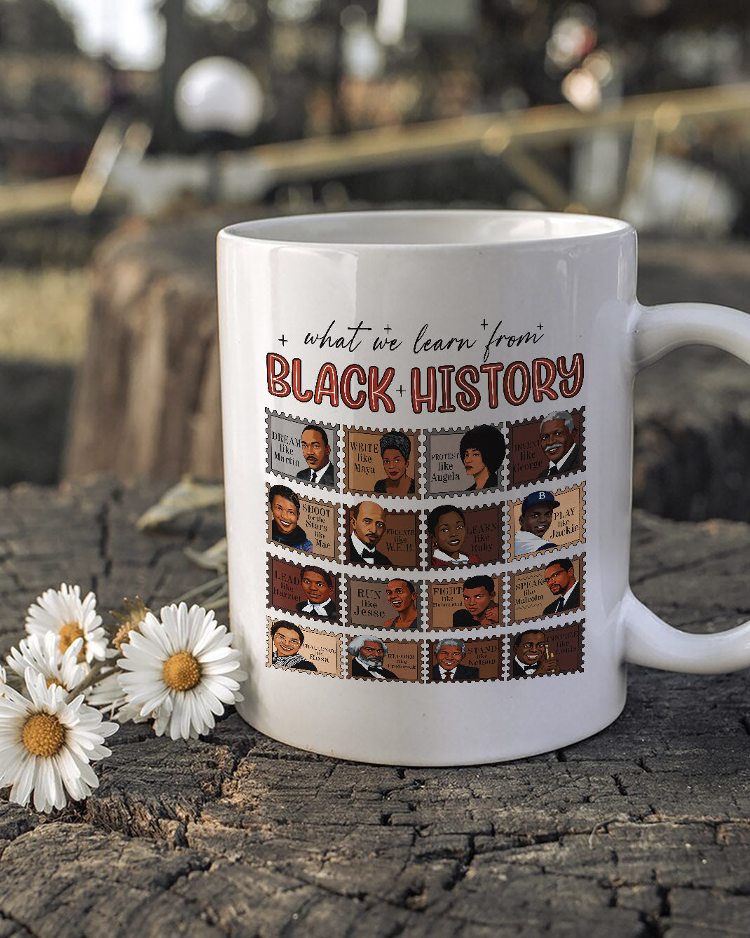 What We Learn From Black History Ceramic Mug