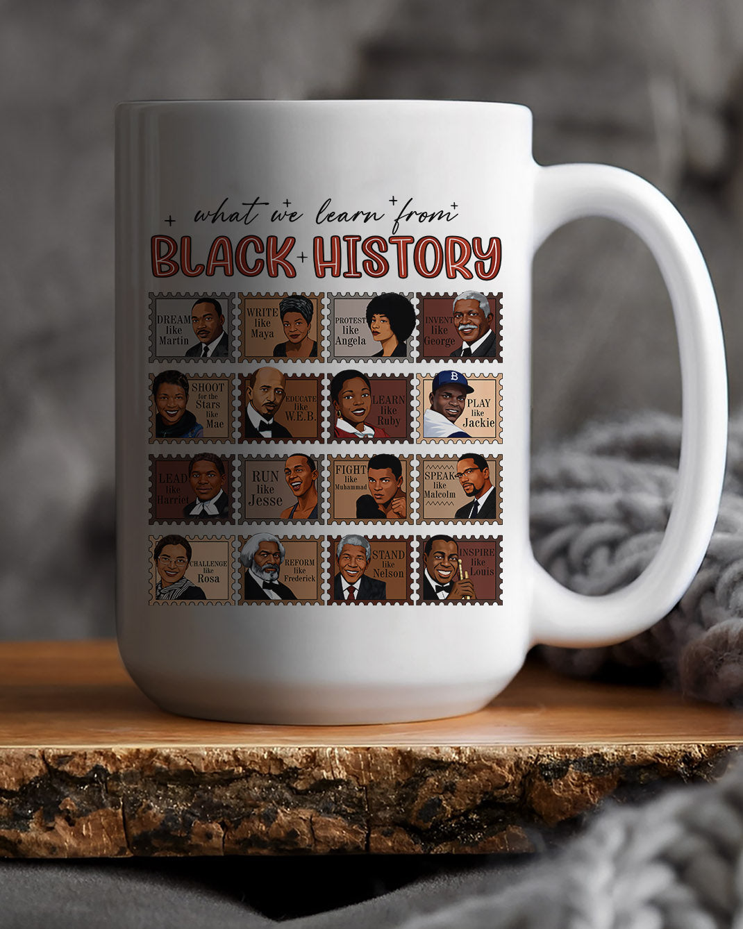 What We Learn From Black History Ceramic Mug