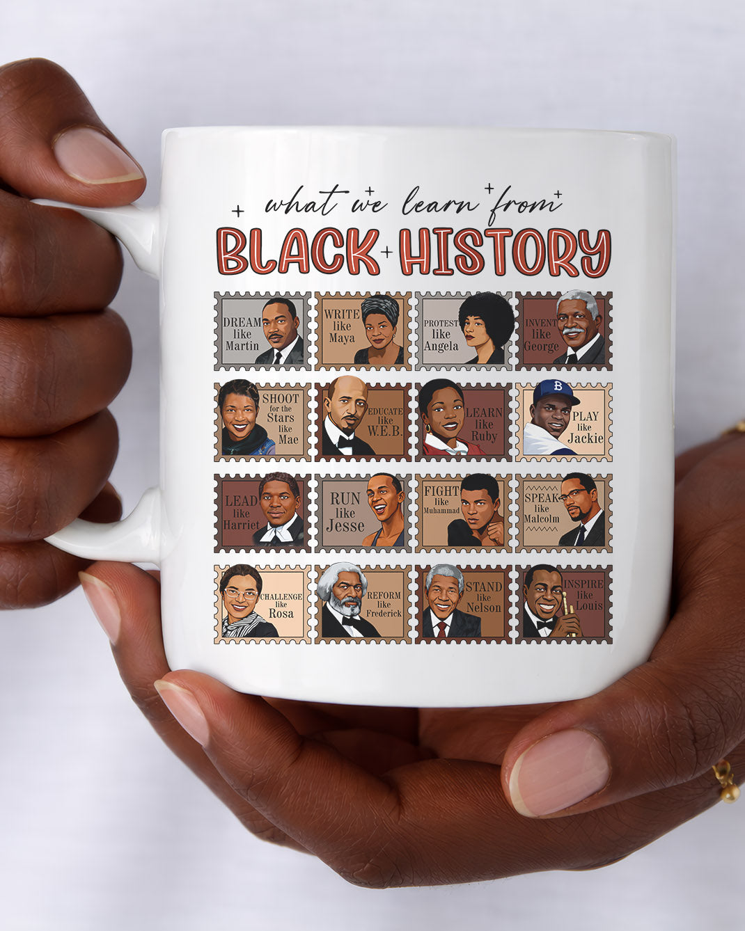 What We Learn From Black History Ceramic Mug