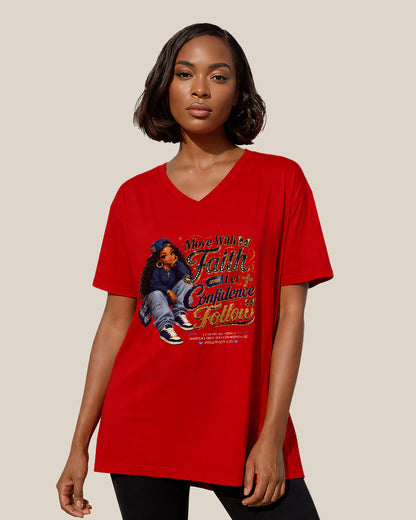 Move With Faith Confidence Black Christian Woman Clothing