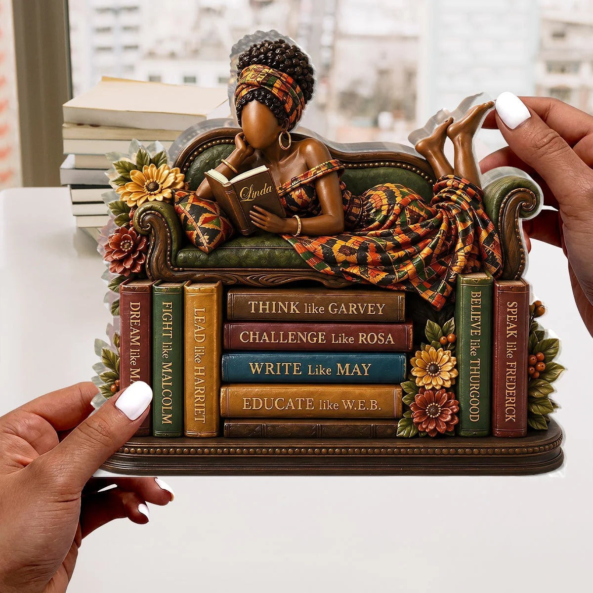 Black Woman Empowerment – Personalized Black History Acrylic Plaque