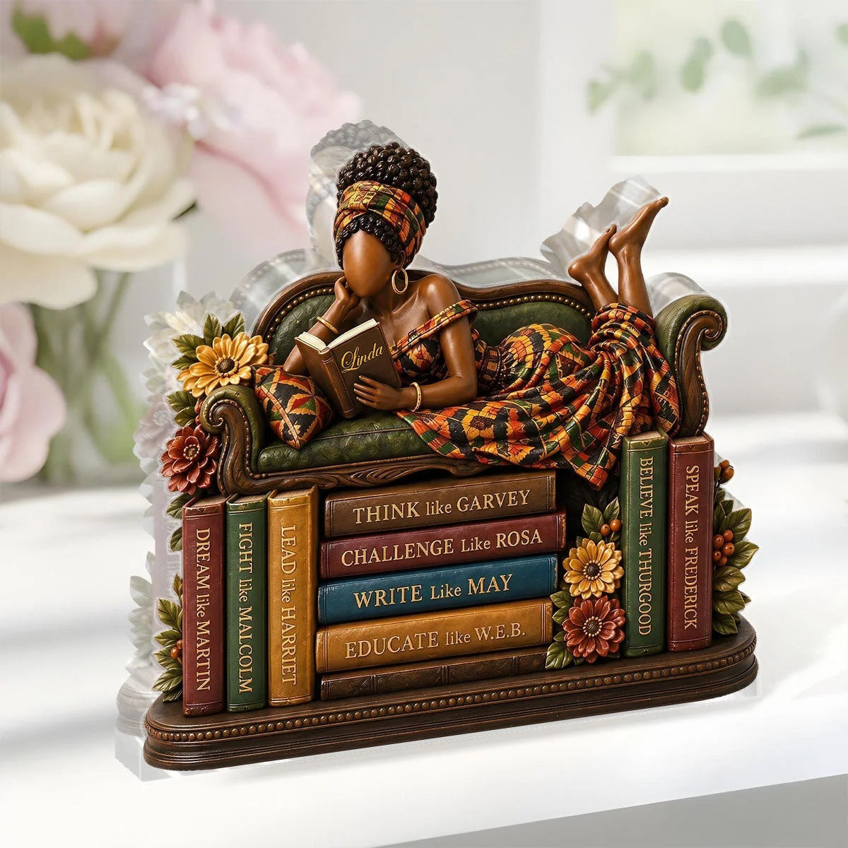Black Woman Empowerment – Personalized Black History Acrylic Plaque