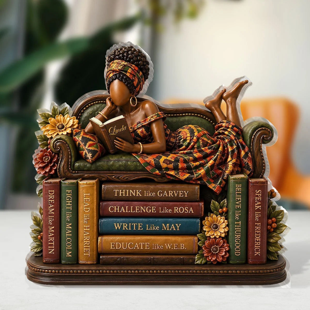 Black Woman Empowerment – Personalized Black History Acrylic Plaque