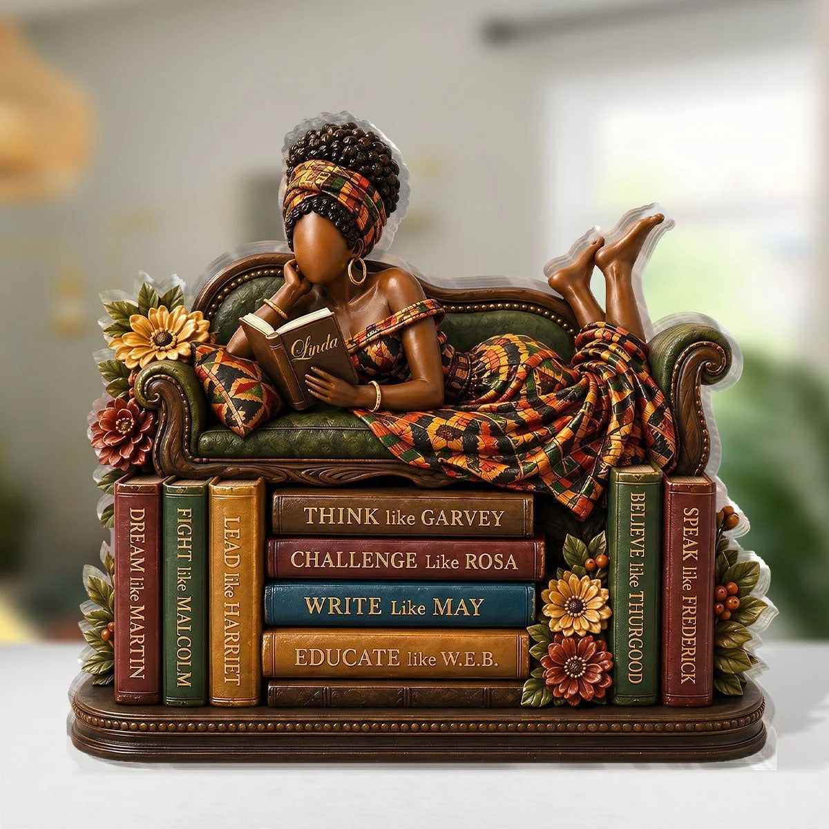 Black Woman Empowerment – Personalized Black History Acrylic Plaque
